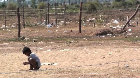 Cambodian boy loop Stock Footage 3316079