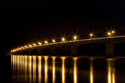 Cambodian bridge Stock Photos