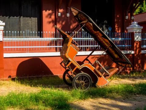 Cambodian Rickshaw Stock Photos