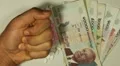 Cambodian Riel KHR, Counting Drugs and Money, Health Care, Colorful Pills HD Footage