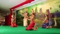 Cambodian theatre in local restaurant in Siem Reap city HD Footage