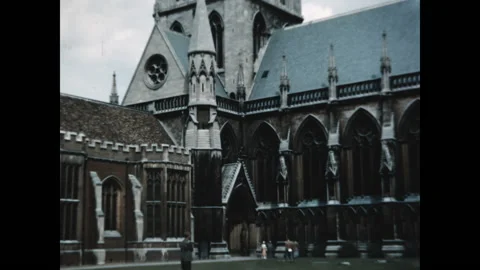 Cambridge 1955 Stock Footage 157990674