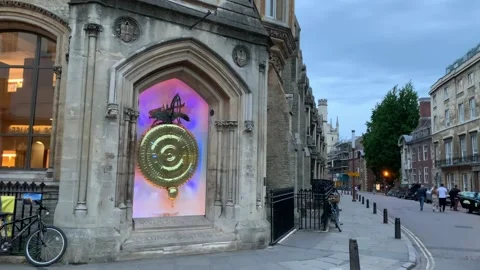 Cambridge Chronophage Stock Footage 194585759