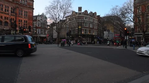 Cambridge Circus Stock Footage 265903493