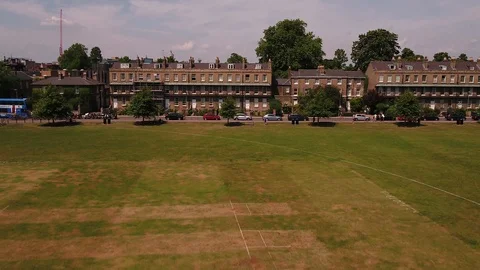 Cambridge City by Drone Stock Footage 100892851