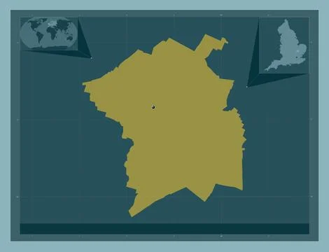 Cambridge, England - Great Britain. Solid color shape Stock Illustration