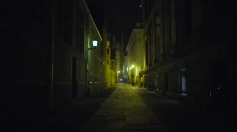 Cambridge Street At Night 스톡 동영상 62803460