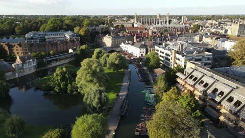 Cambridge UK 8 Stock Footage 162032843
