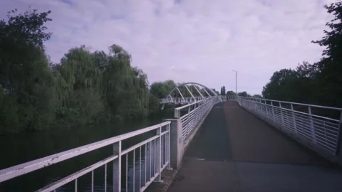 Cambridge, UK - Bridge Stock Footage 159758666