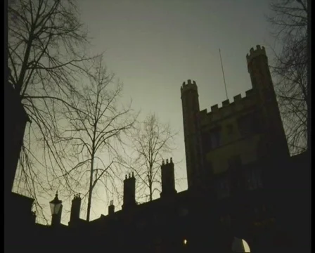 Cambridge university Stock Footage 140965
