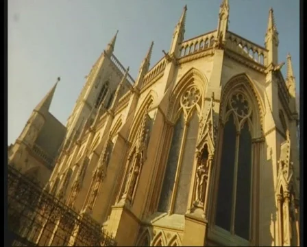 Cambridge university Stock Footage 140974