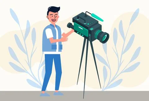 Camcorder Concept Illustration Stock Illustration
