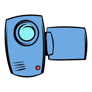 Camcorder icon cartoon Stock Illustration
