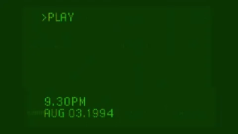 Camcorder VHS Recording Overlay Background Effect – Retro Recording Frame Stock Footage 314124604