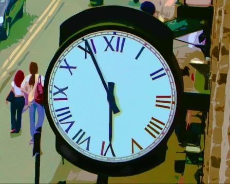 Camden clock Stock Footage 1005401