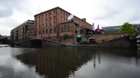Camden Lock 2 Stock Footage 42852272