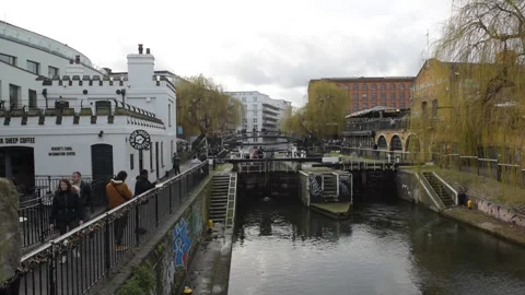 Camden Lock Stock Footage 265171923