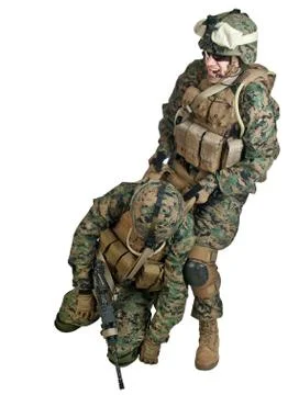 Came to the rescue Foto stock