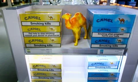 Camel cigarettes Foto stock