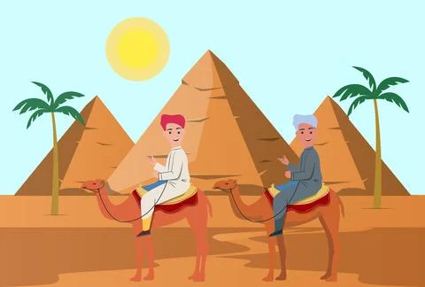 Camel Concept Illustration Stock Illustration