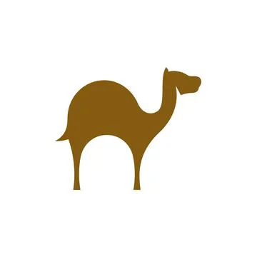 Camel Icon Vector illustration Stock Illustration