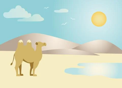Camel Stock Illustration