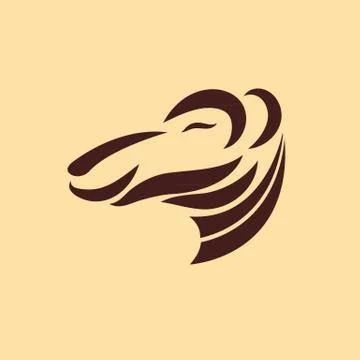 Camel logo vector Stock Illustration