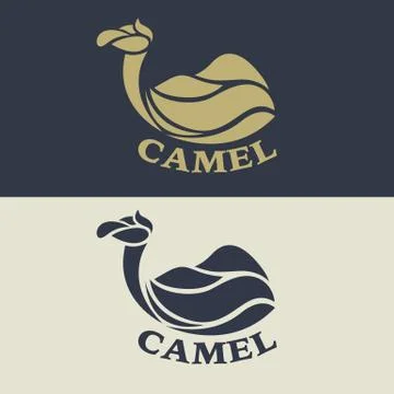Camel logo vector Stock Illustration