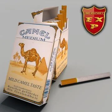 camel cigarettes black and pink box