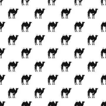Camel pattern 스톡 일러스트