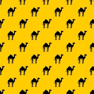 Camel pattern 스톡 일러스트