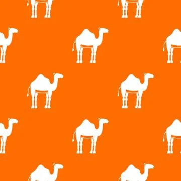 Camel pattern seamless 스톡 일러스트