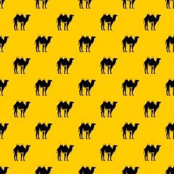 Camel pattern vector 스톡 일러스트