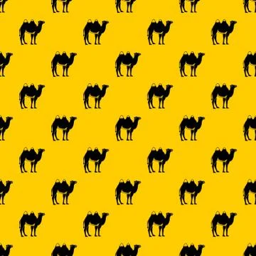 Camel pattern vector Illustrazione stock