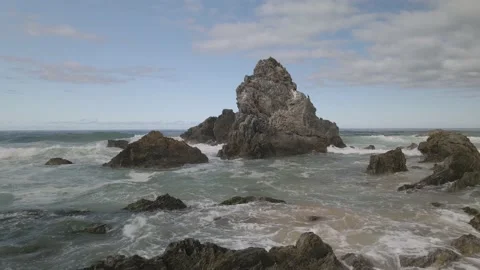 Camel Rock flyby 2 Video stock 150436789