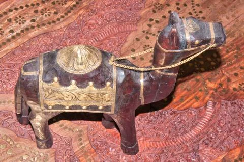 Camel souvenir in arabic style Foto stock