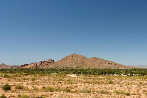 Camelback Mountain in Phoenix, Arizona Stock Photos