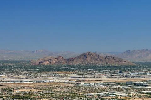 Camelback Mountain in Phoenix, Arizona Stock Photos