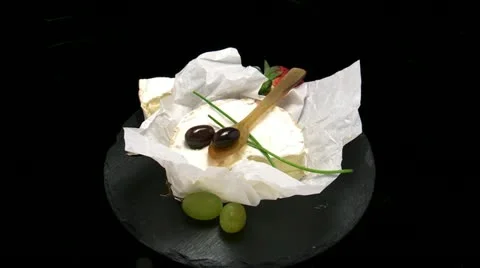 Camembert cheese Video stock 21956009