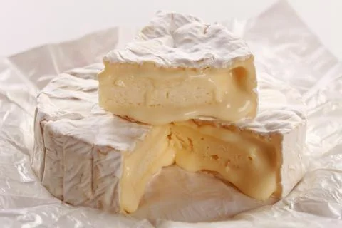 Camembert cheese Stock Photos