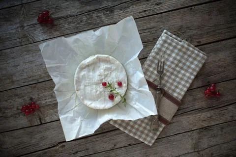 Camembert cheese Stock Photos