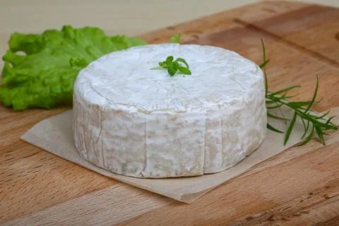 Camembert cheese Stock Photos
