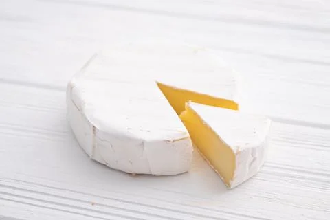 Camembert cheese Stock Photos