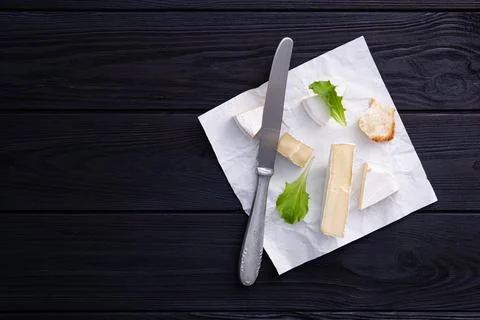 Camembert cheese Stock Photos