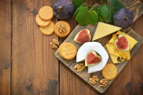 Camembert cheese Stock Photos