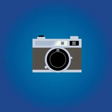 Camera 2D Animation Illustration Vector Stock Illustration