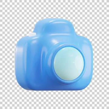 Camera 3D Illustrations, 3D rendering Stock Illustration