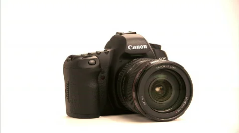 Camera 5d spinning Stock Footage 625079