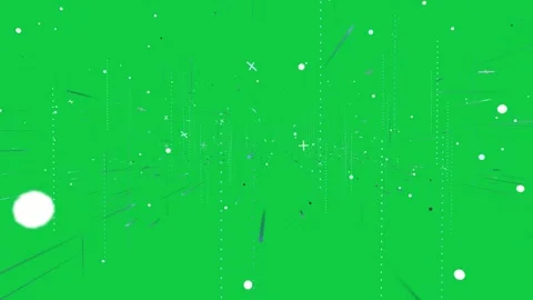 Camera advancing, data tunnel forming trails, pulsing, showing dense flow on Stock Footage 341869639