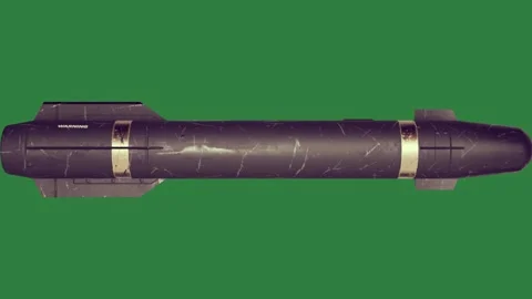 Camera and on in the background lens rifle telescope large cannon 스톡 동영상 337029178